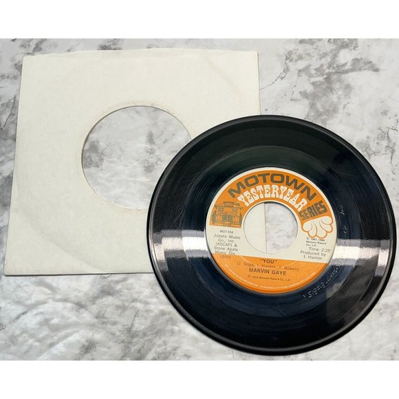 Marvin Gaye I Heard It Through the Grapevine / You 45 R&B Soul Motown Yesteryear - Picture 5 of 6